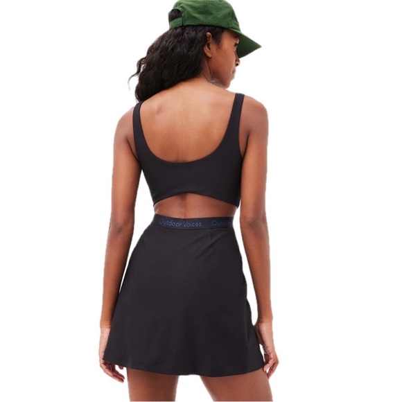 Outdoor Voices Black Court Dress XS - Picture 2 of 5